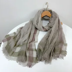 Scarf Women Wool Long Warm Accessory For Spring Autumn Holiday