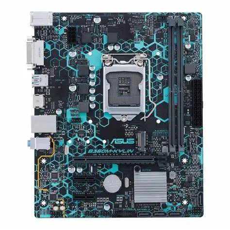 

Материнская плата ASUS B360M-KYLIN LGA 1151, Intel B360, поддержка Φ 9100F 9400F 8700 8400 9900 9300 G5500 cpu DDR4 32G Micro ATX