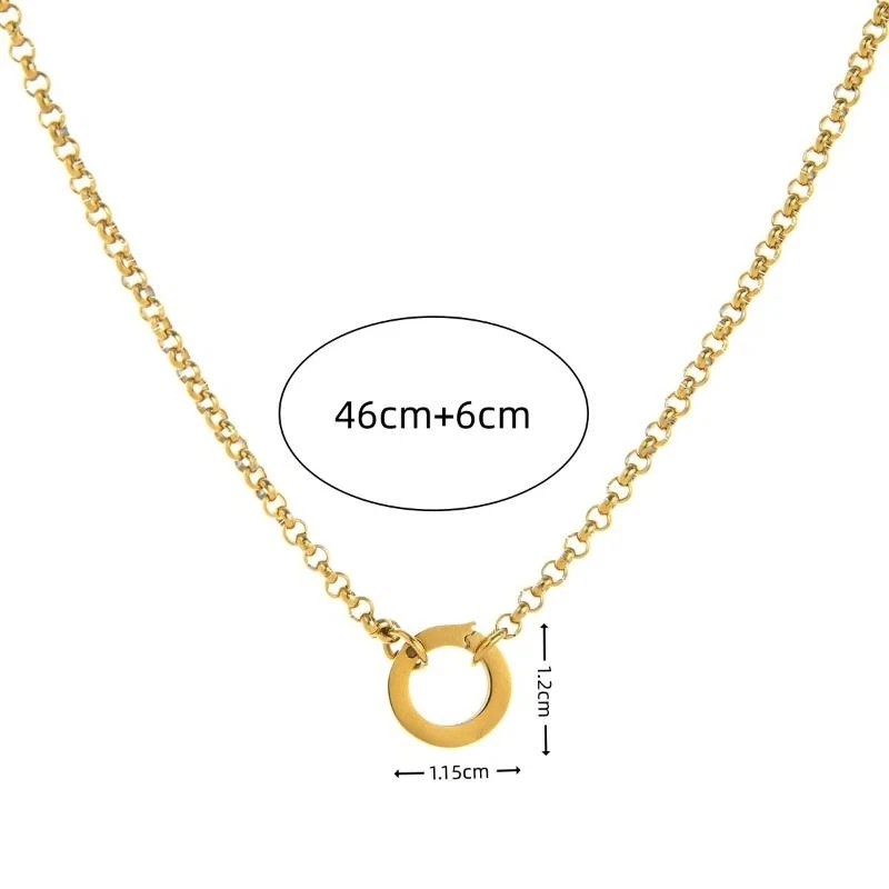 التيتانيوم الصلب قلادة DIY جوهرة الميلاد قلادة للمرأة الملونة الزركون القلائد هدية عيد ميلاد