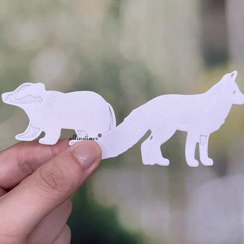 

Новая серия металлических вырубных форм с изображением лесных животных для скрапбукинга, альбомов, бумажных открыток, декоративных поделок, тиснения и вырезания.