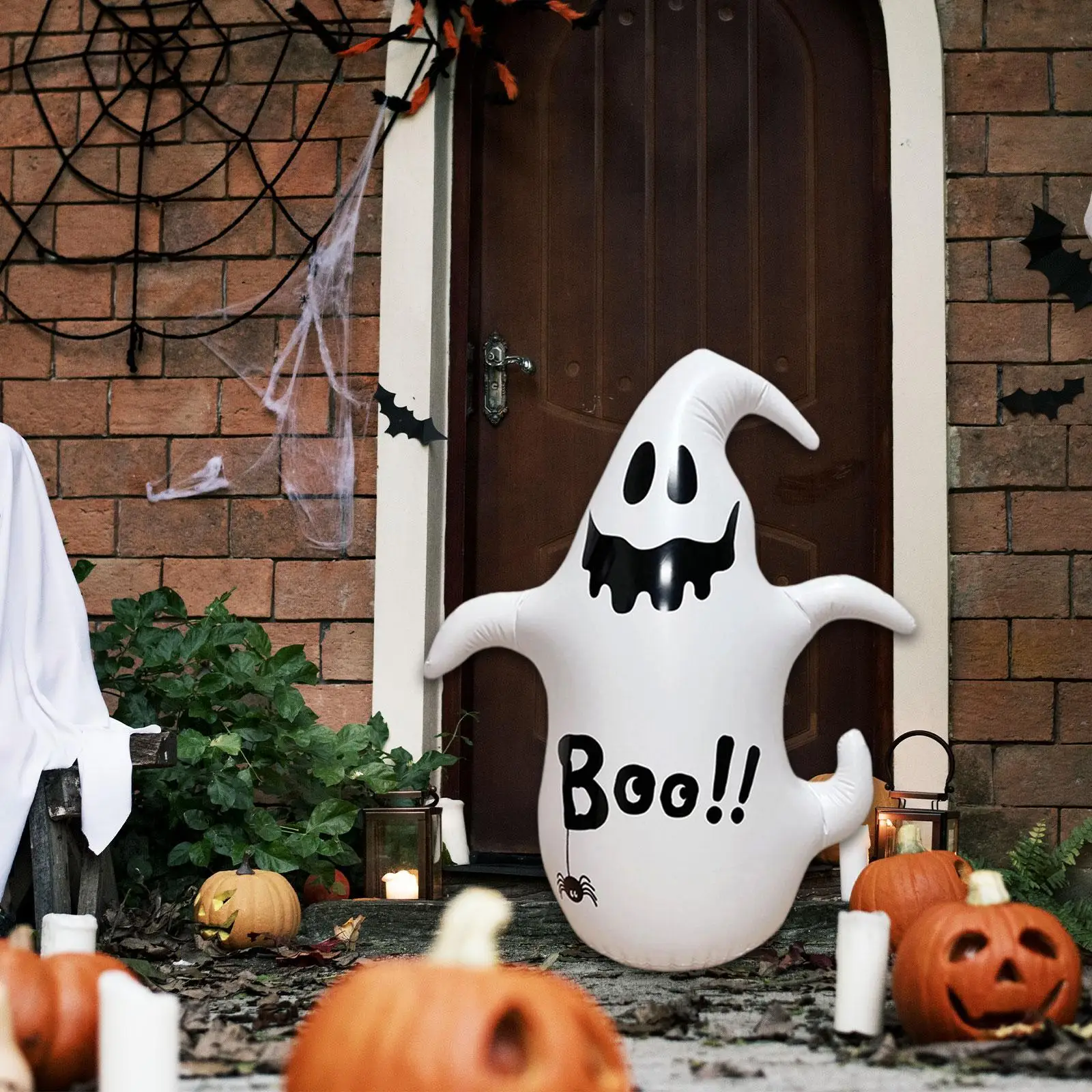 Halloween Inflatable Ghost Yard Home Ornament Spooky Blow up Yard Decoration