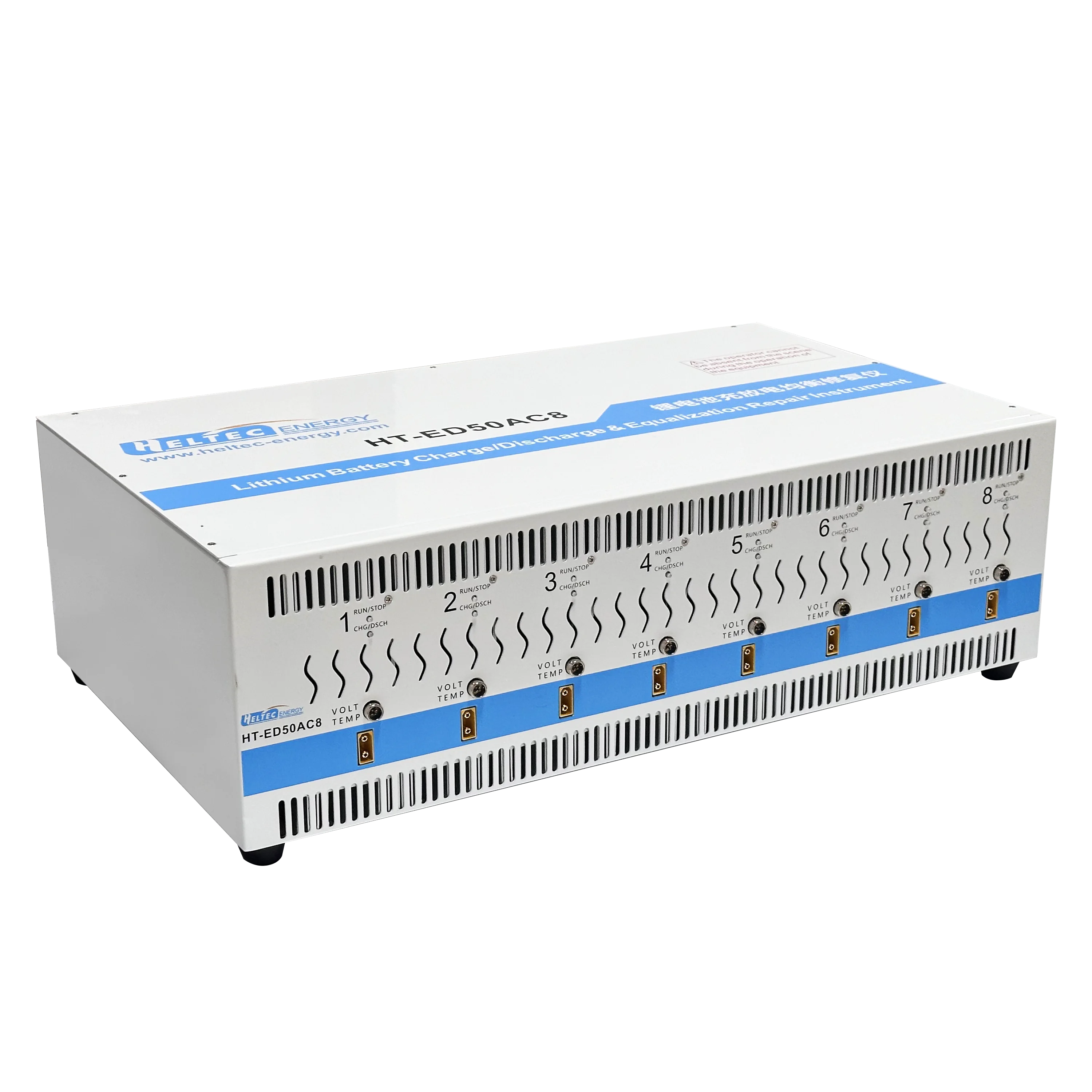 8S/8-kanałowy tester pojemności ładowania/rozładowania akumulatora z pojedynczą komórką/10A, korektor wyważający napięcie akumulatora