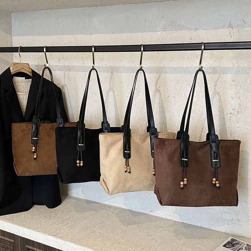 

2025 Soft Leather Tote Bag, Spacious Underarm Purse for Women, Casual Commuter Crossbody, Versatile Day to Night Bag, Textured