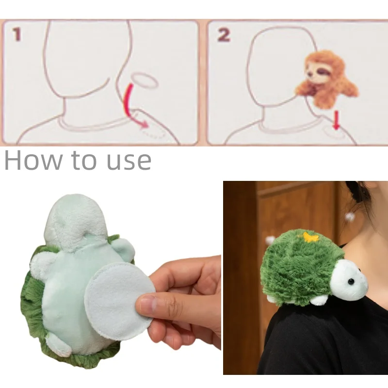 Stuffed Animals Shoulder Bag Acessórios, Vários Bonito, Rosa, Unicórnio, Tartaruga, Polvo, Pinguim, Engraçado, Escola, Party Decor