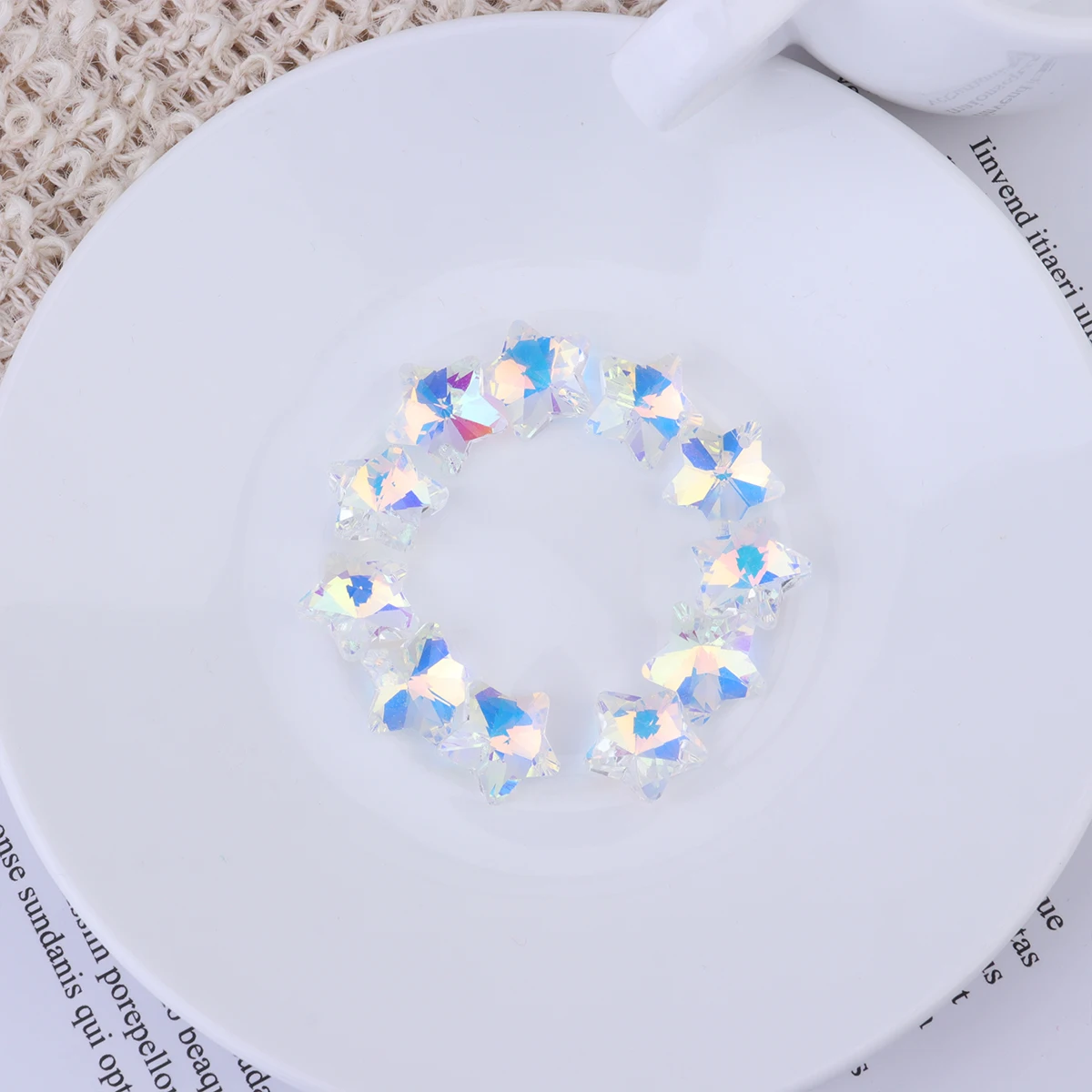 

100pcs abdiy Diy Scales Charm Diy Five-Pointed Star Pendant Charm Pendant Jewelry Making Pendants Charms Pendants