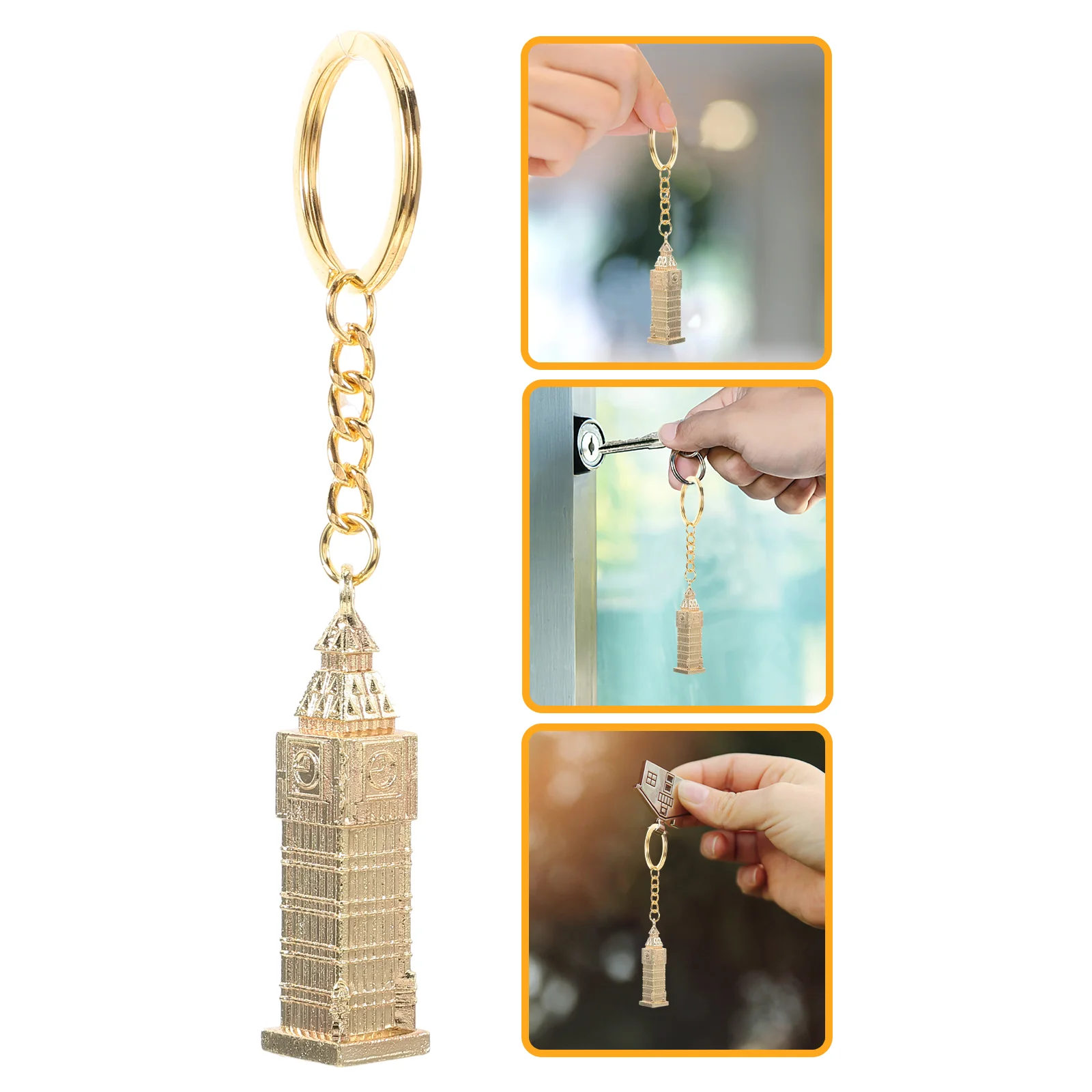 Лондон Биг Бен кулон брелок в винтажном стиле брелок для ключей сумка подвесной декор сумки сувениры для вечеринок сувениры из цинкового сплава декоративные