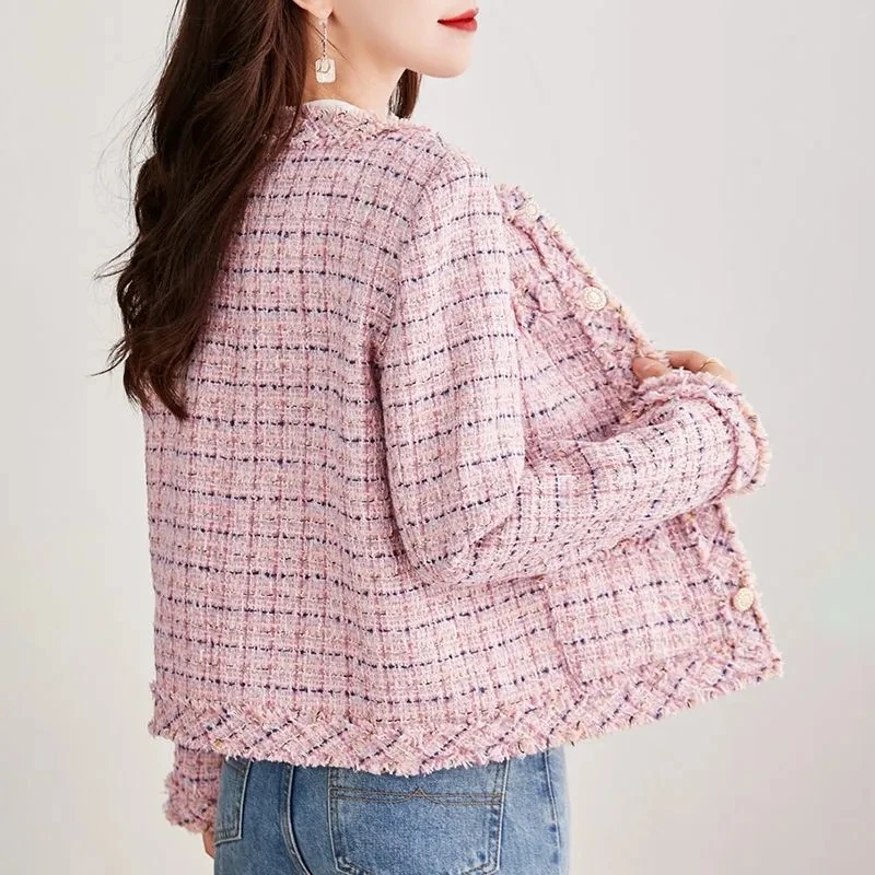 French Senior Fragrance Jackets Women 2025 Spring Autumn New Coat