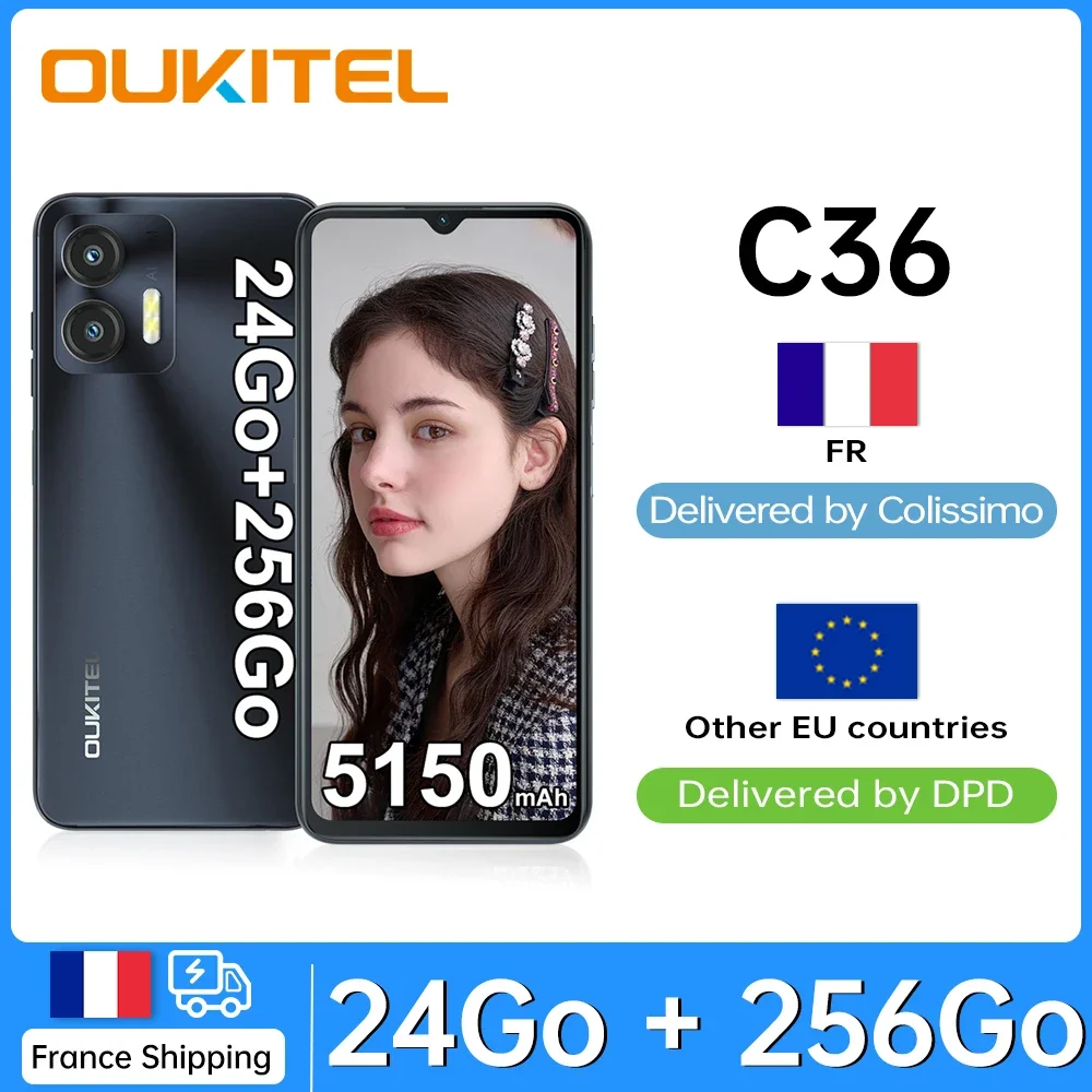 아웃이켈 스마트폰 6.56인치 50MP 카메라 256GB 4G 안드로이드 이미지