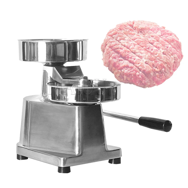 Stainless Steel  Meatloaf Pressing Machine Hamburger Patty Packing Machine Meat Pie Forming