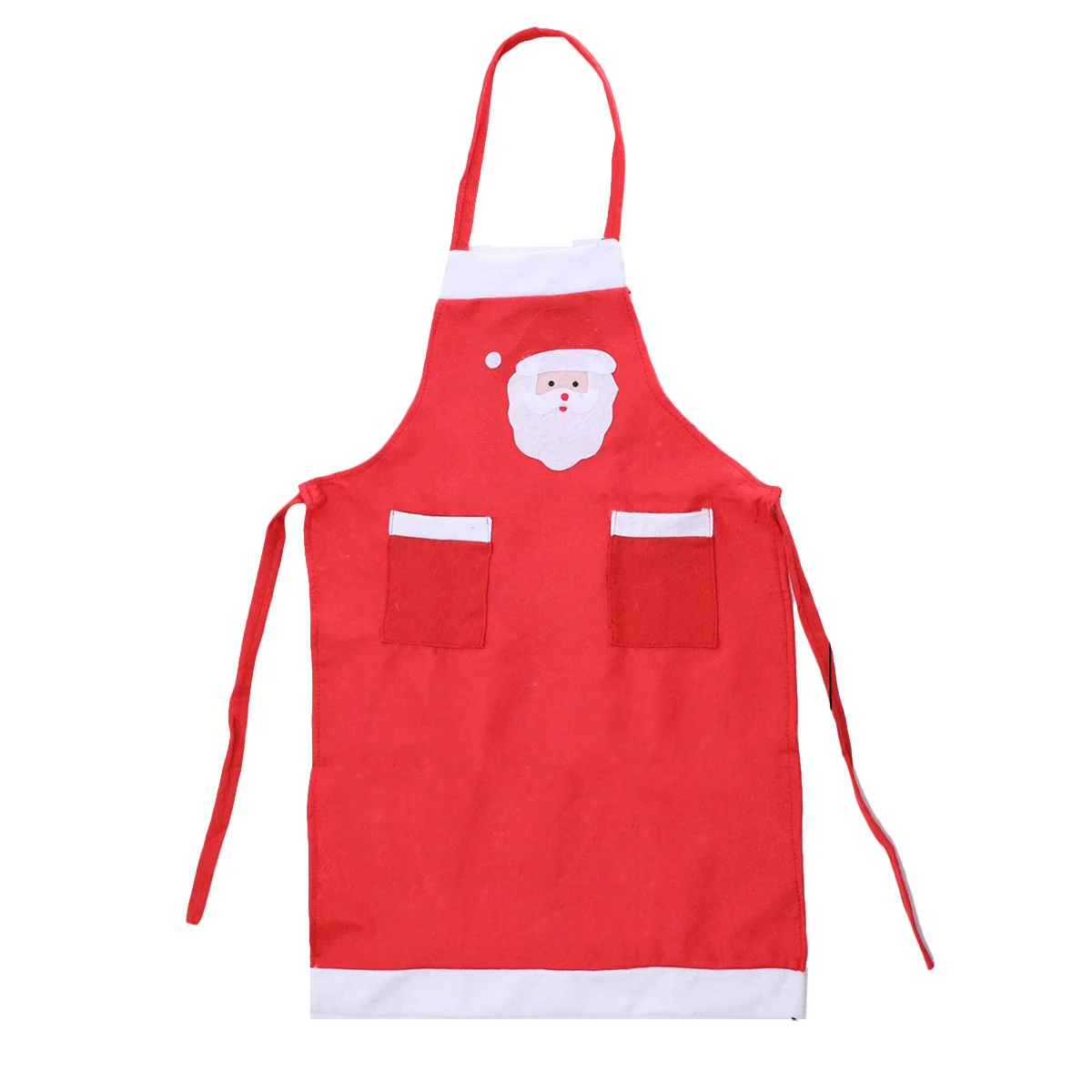 

Christmas Santa Claus Apron with Pockets for Men and Women Festive Kitchen Server Party Decoration Supplies Christmas Photo