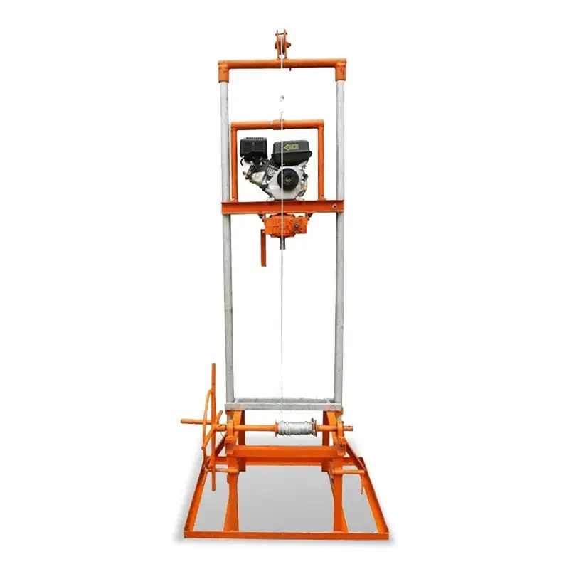 

Индивидуальная установка для бурения водяных скважин с двойным питанием, 80 м, 100 м, высококачественная установка для бурения нефтяных дизельных скважин