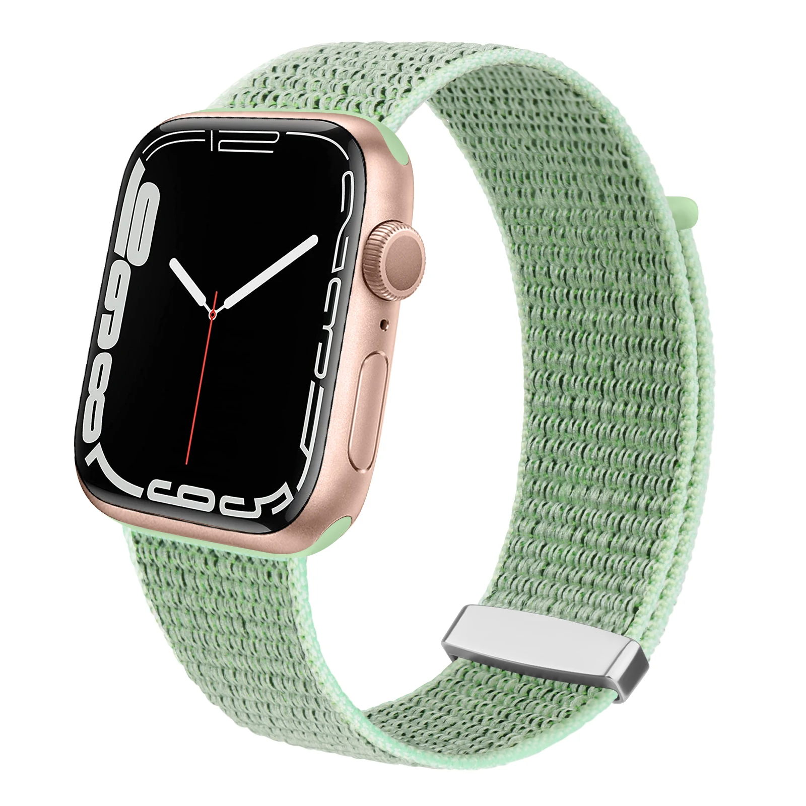 2022 Nylon Strap For Apple Watch Band 41mm 45mm 38mm 42mm 40mm 44mm Smartwatch Wristband Bracelet For iWatch series 7 6 5 4 3 SE