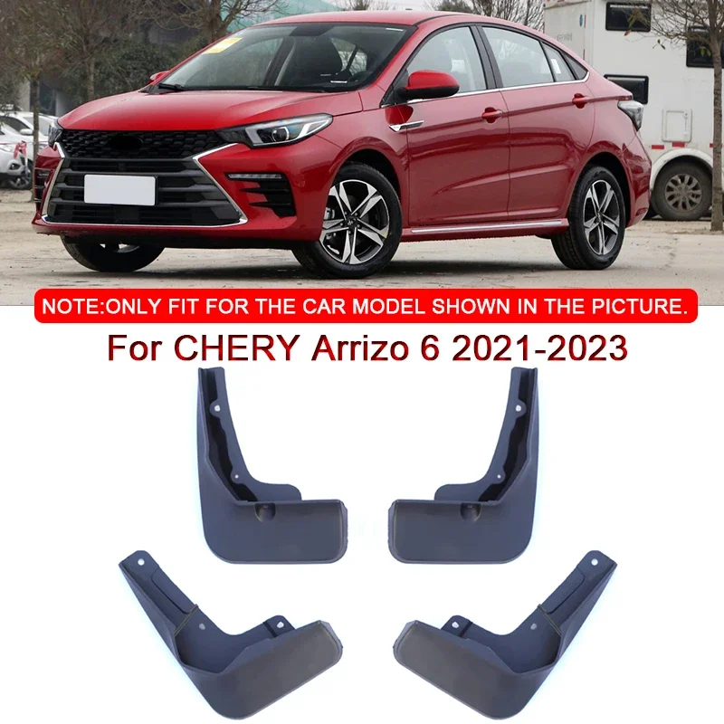 

For CHERY Arrizo 6 2021-2023 Car Styling ABS Car Mud Flaps Splash Guard Mudguards MudFlaps Front Rear Fender Auto Accessories