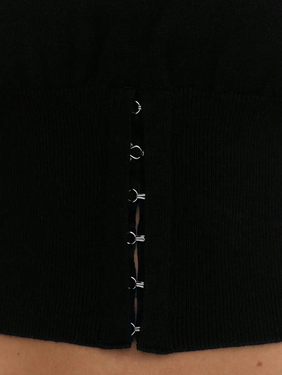 

Soft Knit Cinched Waist Sweater Y2K 90s Casual Chic Pullover Spring Winter Everyday Office