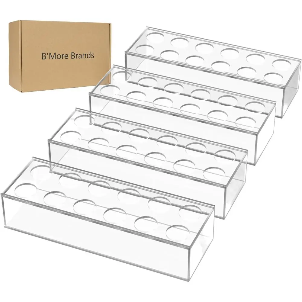 4 Pack 12" Clear Ac…