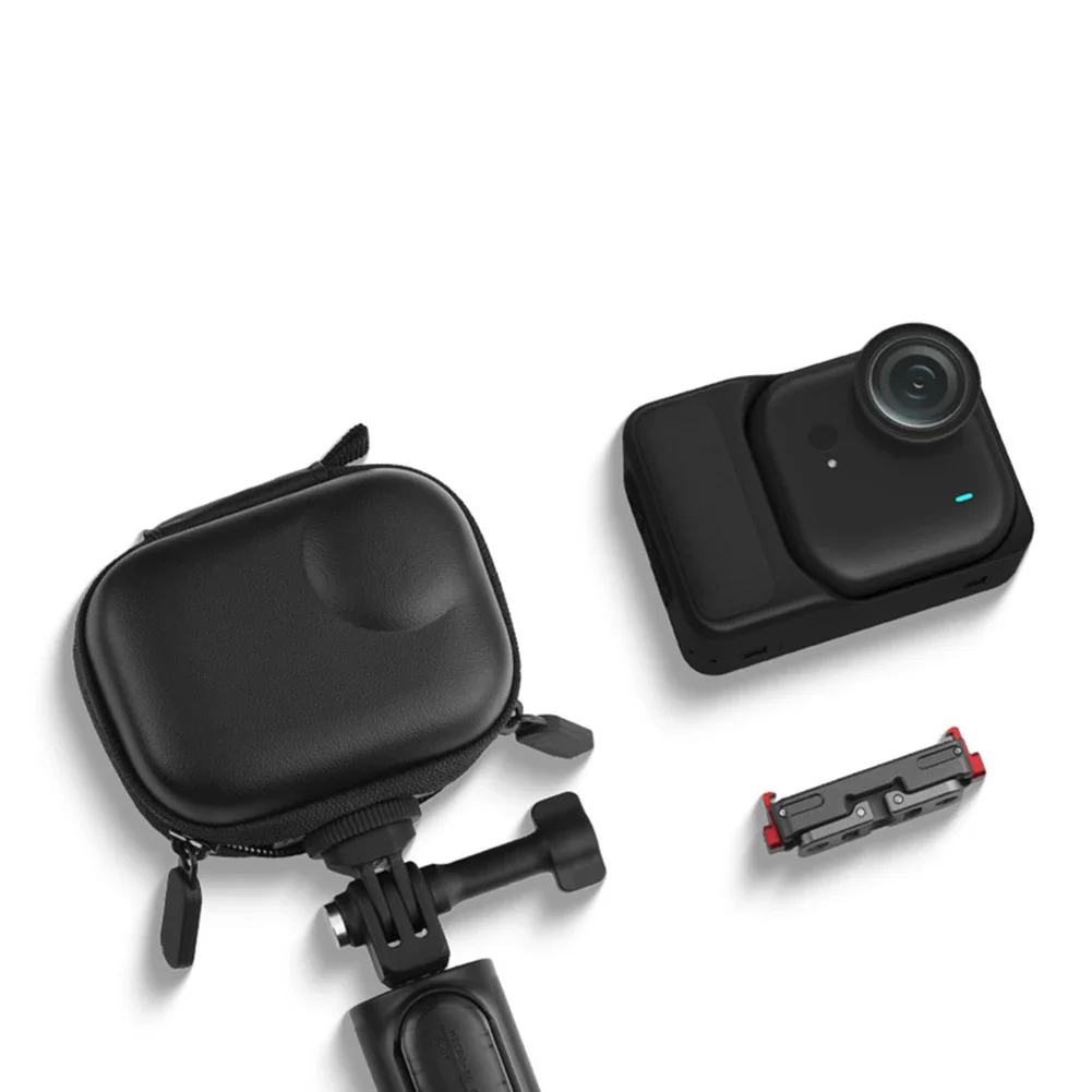 Waterproof Carrying Bag For Insta360 Go Ultra Camera With Drop Resistant Design And Carabiner For Easy Transport