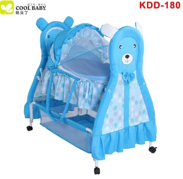 Baby bed in cribs Portable Folding Cot Bassinet Bed  cradle modern swing baby crib,new metal hanging baby beds