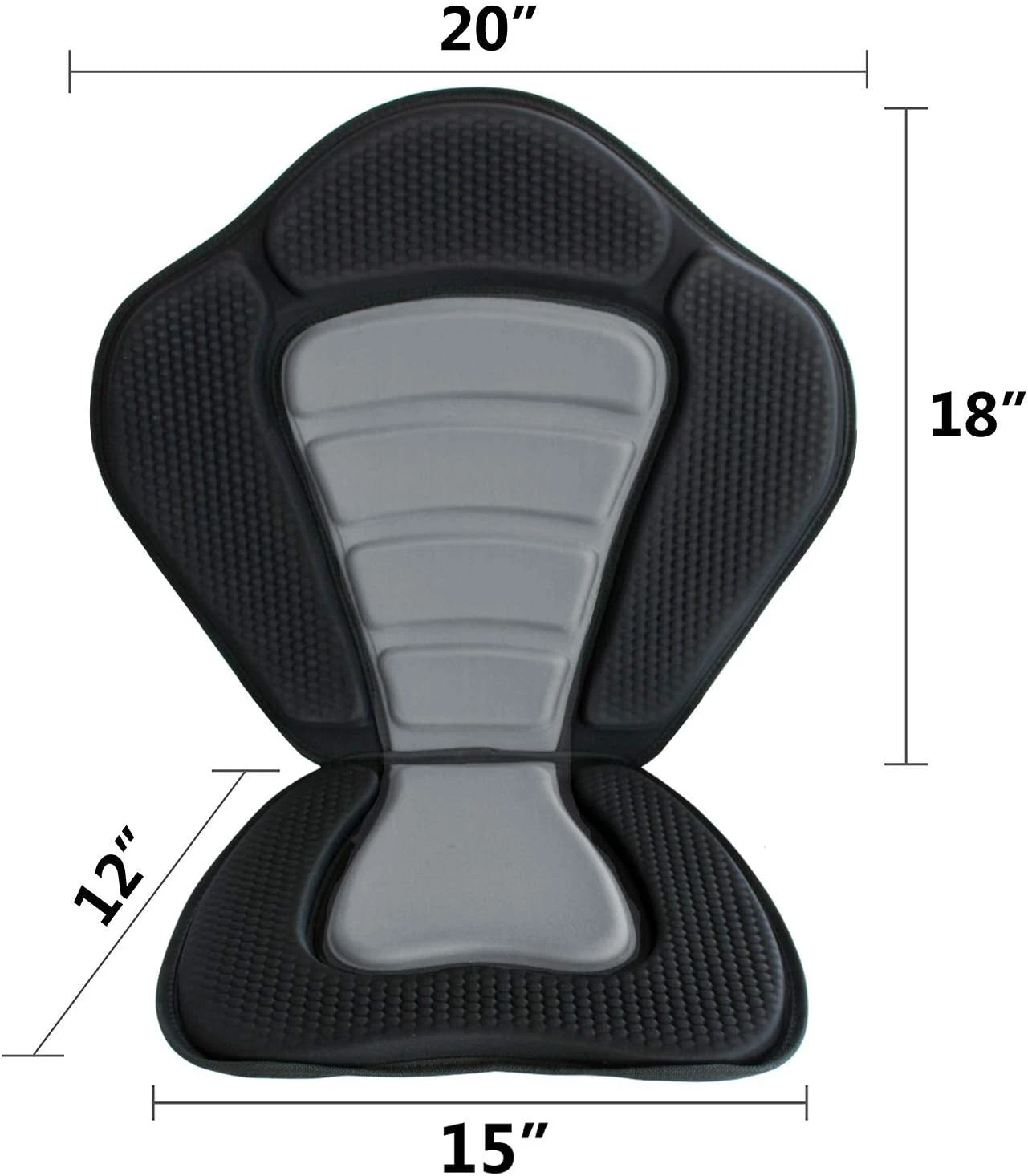 New Arrival Waterproof Fishing Folding Boat kayak Seat  Adjustable Canoe Kayak Seat Boat Seat