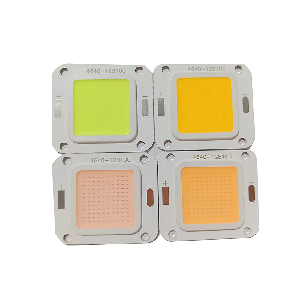 High-Power Integrated Lamp Beads 50W COB Light Source 4640 LED Outdoor Lamps Floodlights Street Lights 12 Strings 10 Strings