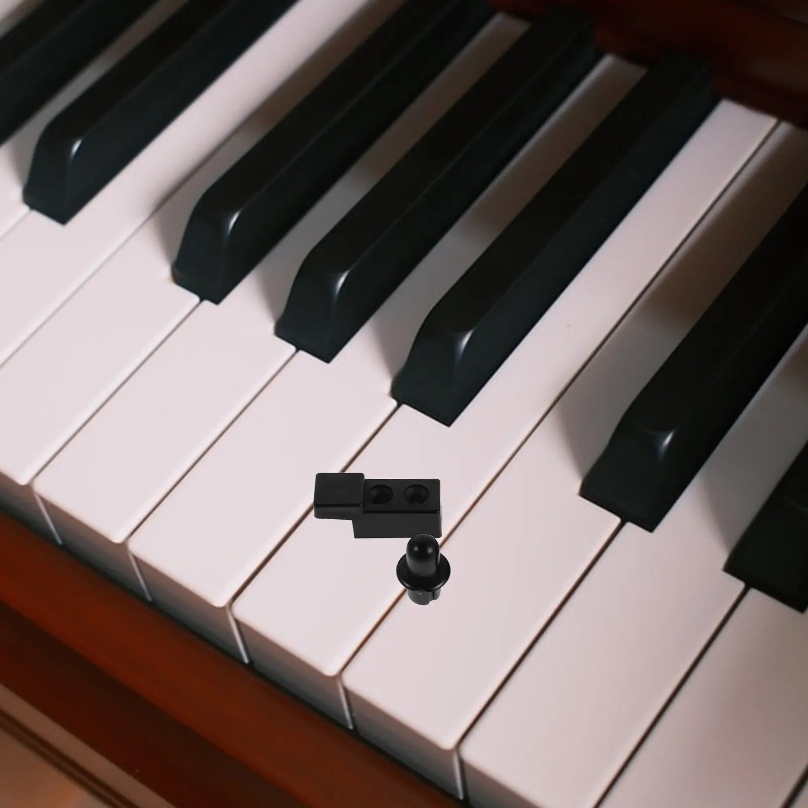 2Pcs Piano Door Latch Pin Steel Repair Parts Top Lid Holder Fastener Clips Upright Piano Maintenance Replacement Accessories