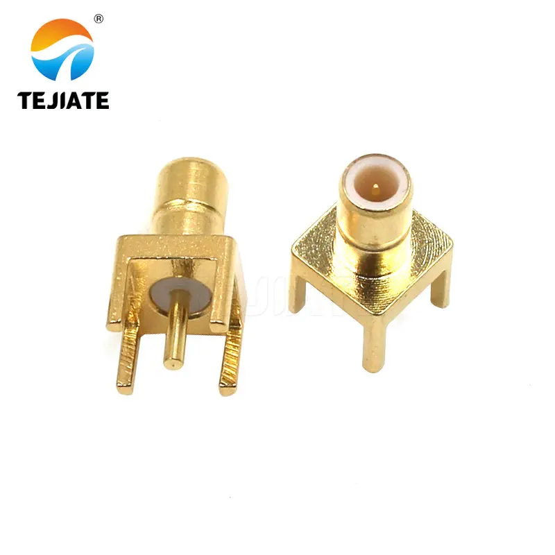 1 pz SMB-KWE/JWE/JE/KE ad angolo retto 90 gradi testa femmina connettore RF sede Antenna 50ohm