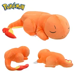 35cm Original Pokemon Plush Sleep Charmander Pillow Soft Stuffed Animal Toys Kawaii Anime Dolls Christmas Birthday Gift