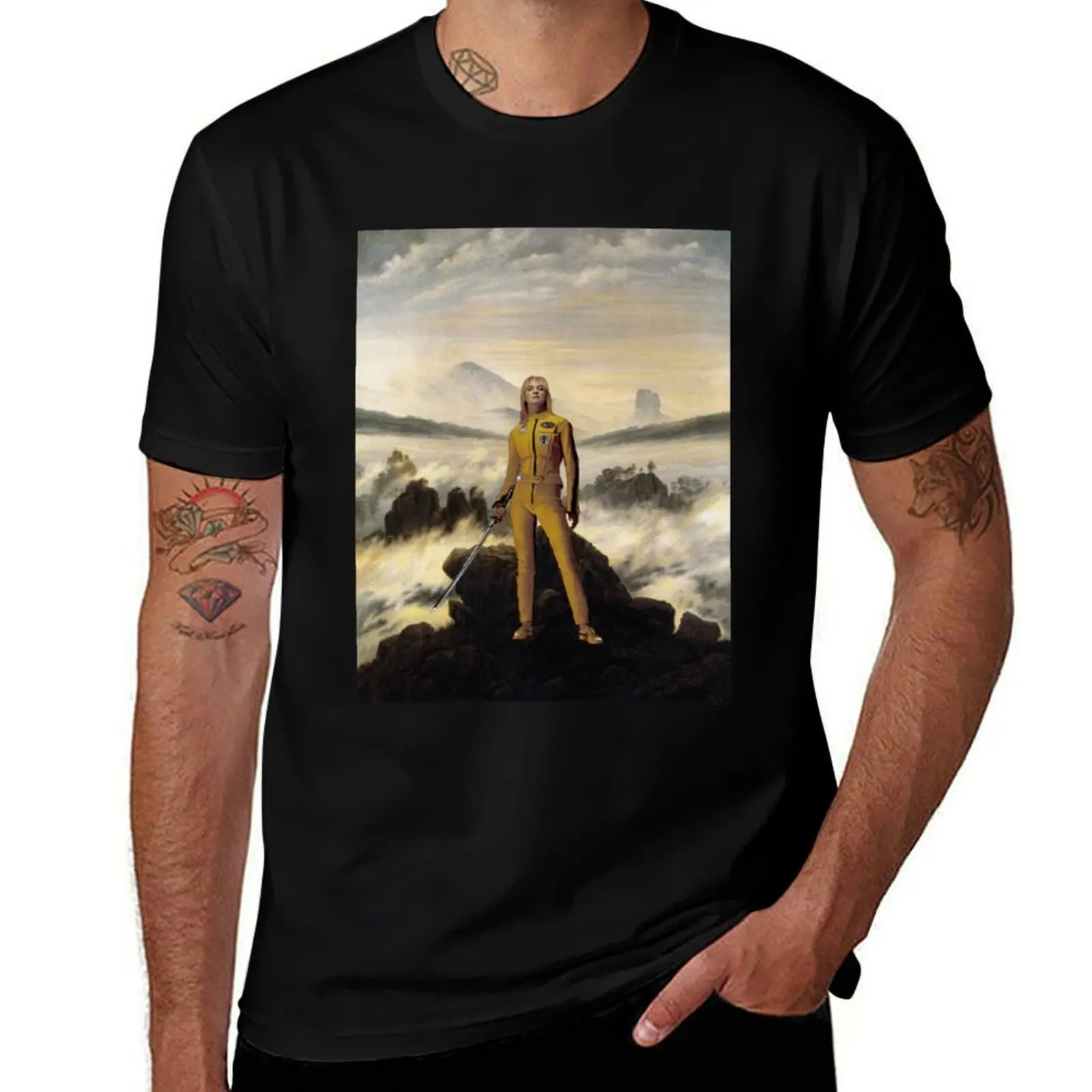 

the bride above the sea of fog T-Shirt Christmas Theme Tee Top