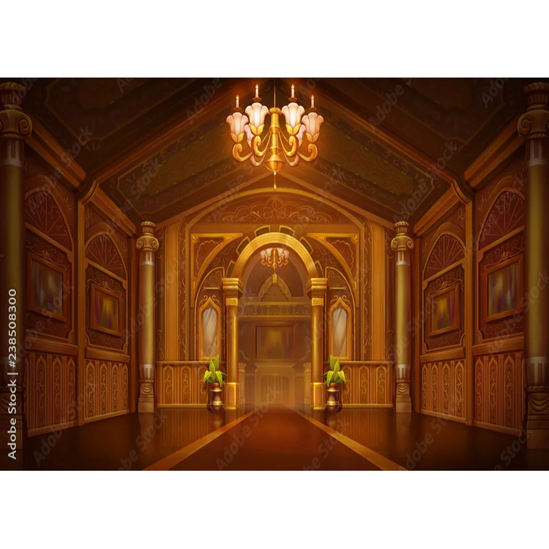 Fondo de paisaje Natural para fotografía, paisaje de viaje, castillo, accesorios de estudio, 211226 CB-03