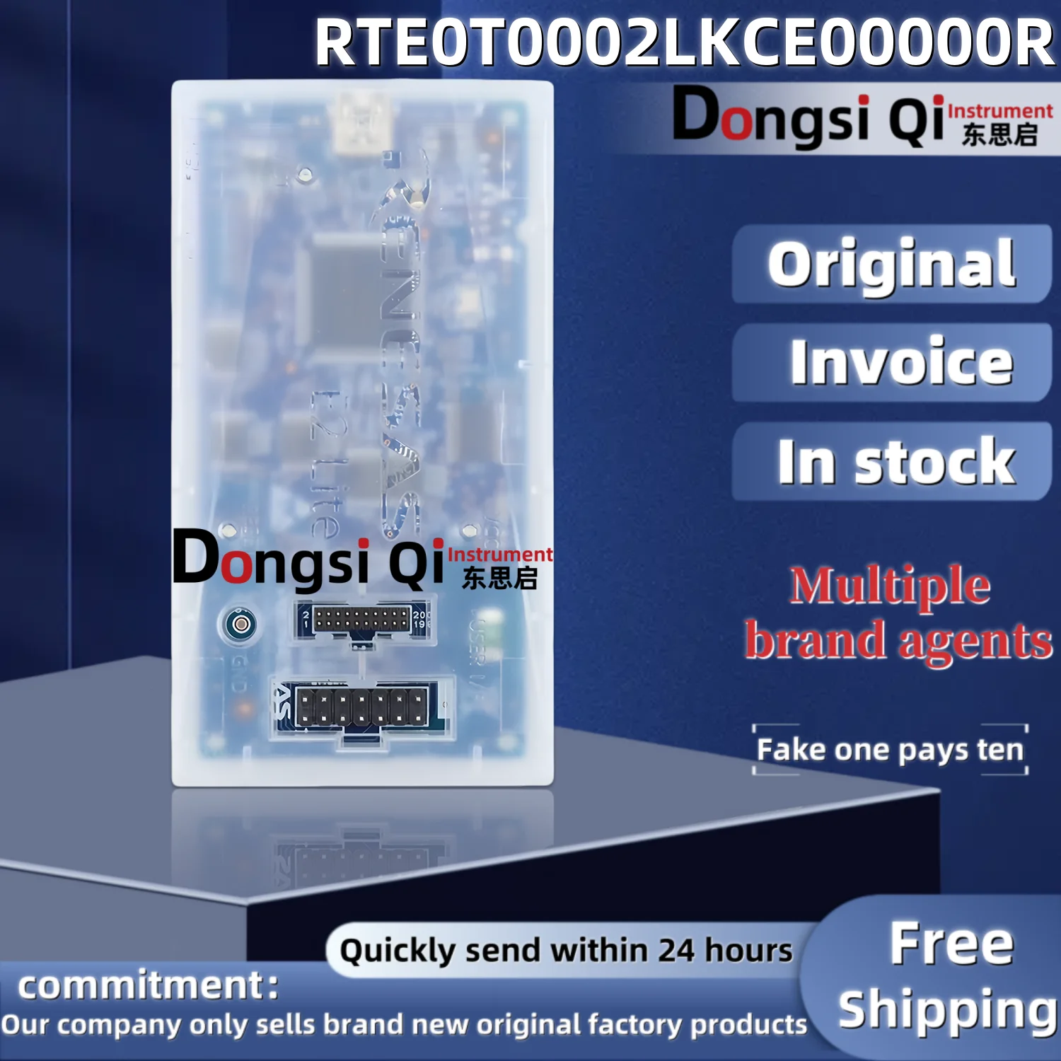 1PCS//LOT Renesas E2 Lite emulator programmierer RTE0T0002LKCE00000R OTP Writer 100% Original lager
