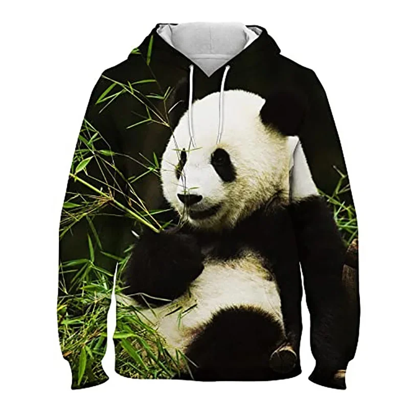 

New Creative Chinese Panda Men Women Hoodies Sweatshirt Harajuku 3D Printed Pattert Cute Pullovers Fashion Autumn Clothes2021