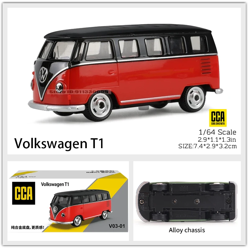 kombi VW T1 バス　ミニカー　JPS 1/64 kombi VW T1 バス ミニカー JPS 1/64 Volkswagen T1 Kombi WideBody 1