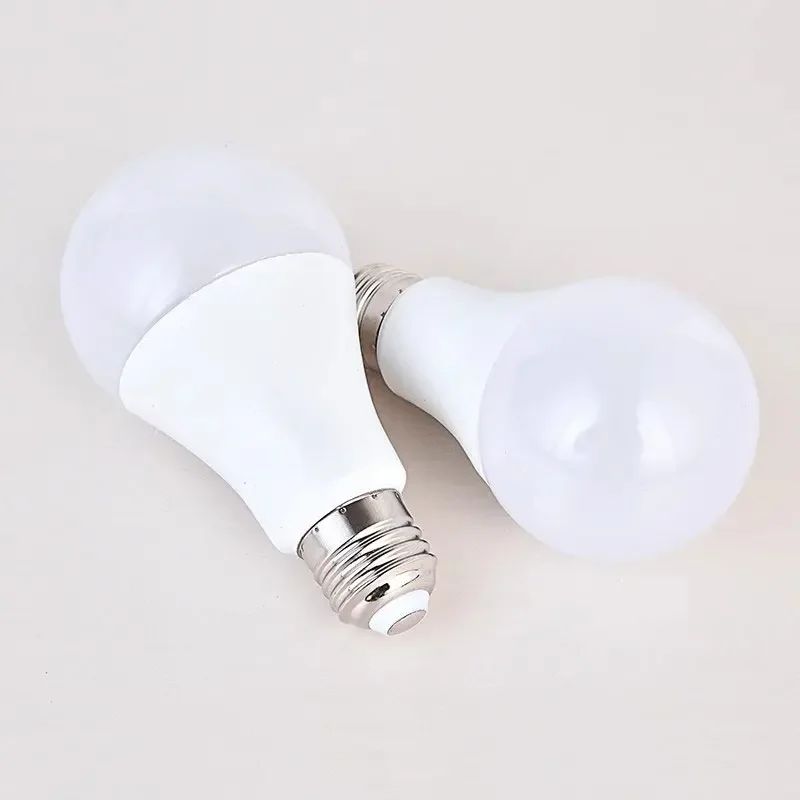 Led Constant Current Bulb Lamp E27 Screw High Brightness Plastic Wrapped Aluminum Energy-Saving Lamp Cannon