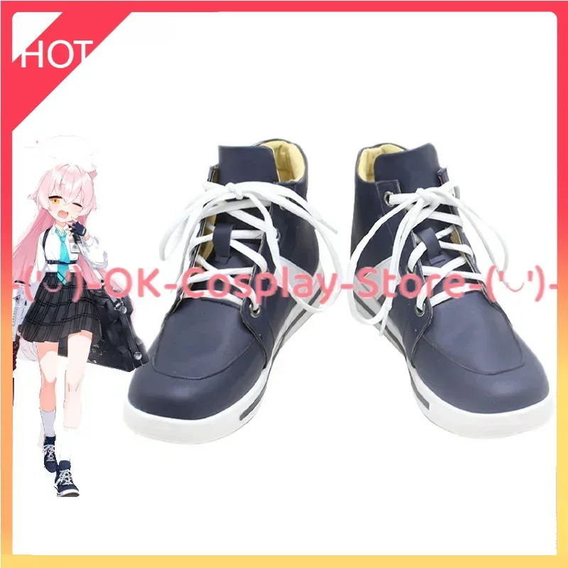 

Takanashi Hoshino Cosplay Shoes Game Blue Archive Cosplay Props Halloween Carnival Boots PU Shoes Custom Made