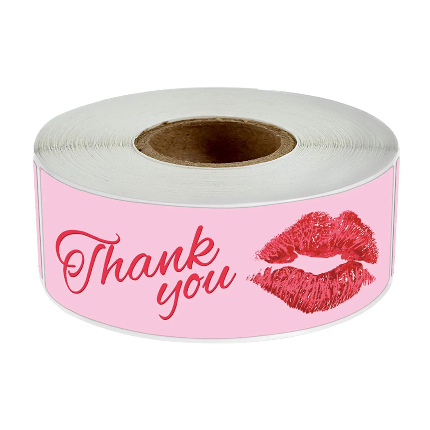 120Pcs/roll Pink Labels Thank You For Your Order Stickers For Envelope Sealing For Small Business Decor Sticker Stationery