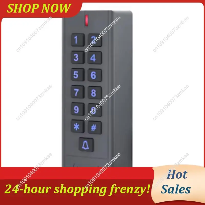 Contrôleur d'accès pour vente quotidienne, clavier RFID 125Khz, système de contrôle de porte d'entrée de proximité étanche, prend en charge 1000 utilisateurs DC 12V-24V