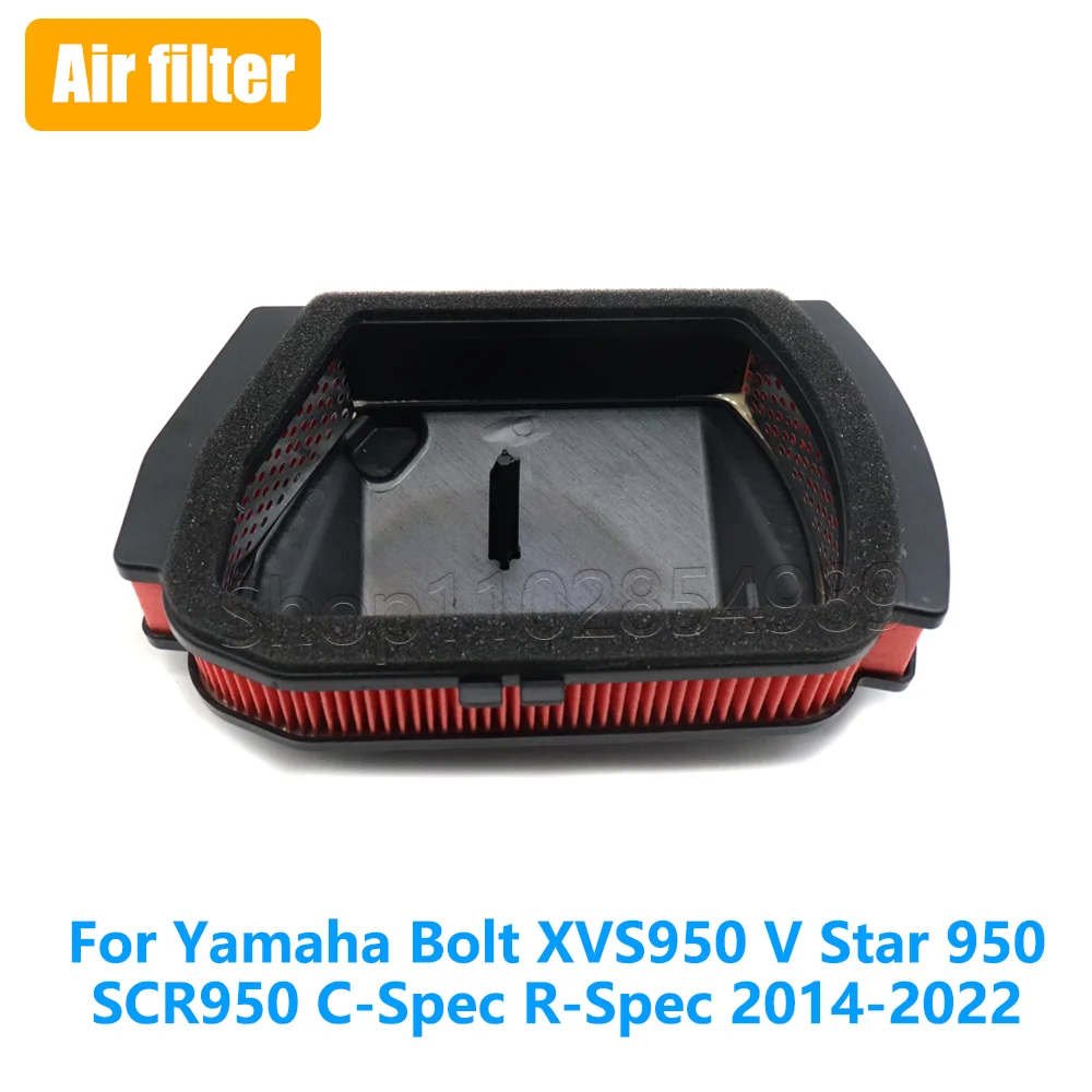 For Yamaha Bolt XVS950 V Star 950 SCR950 C-Spec R-Spec 14-22 Motorcycle Accessories Air Filter Flow Engine Element Replacement