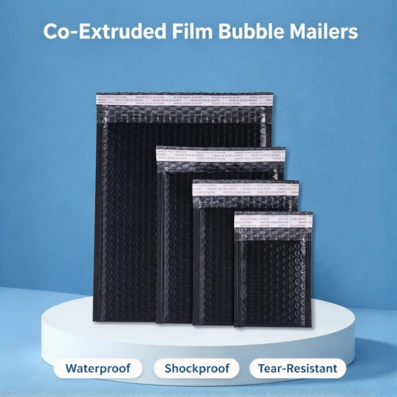 10pcs Black Bubble Envelope Bag Waterproof Foam Transport Express Bag Self Adhesive Packaging Sorting Bag