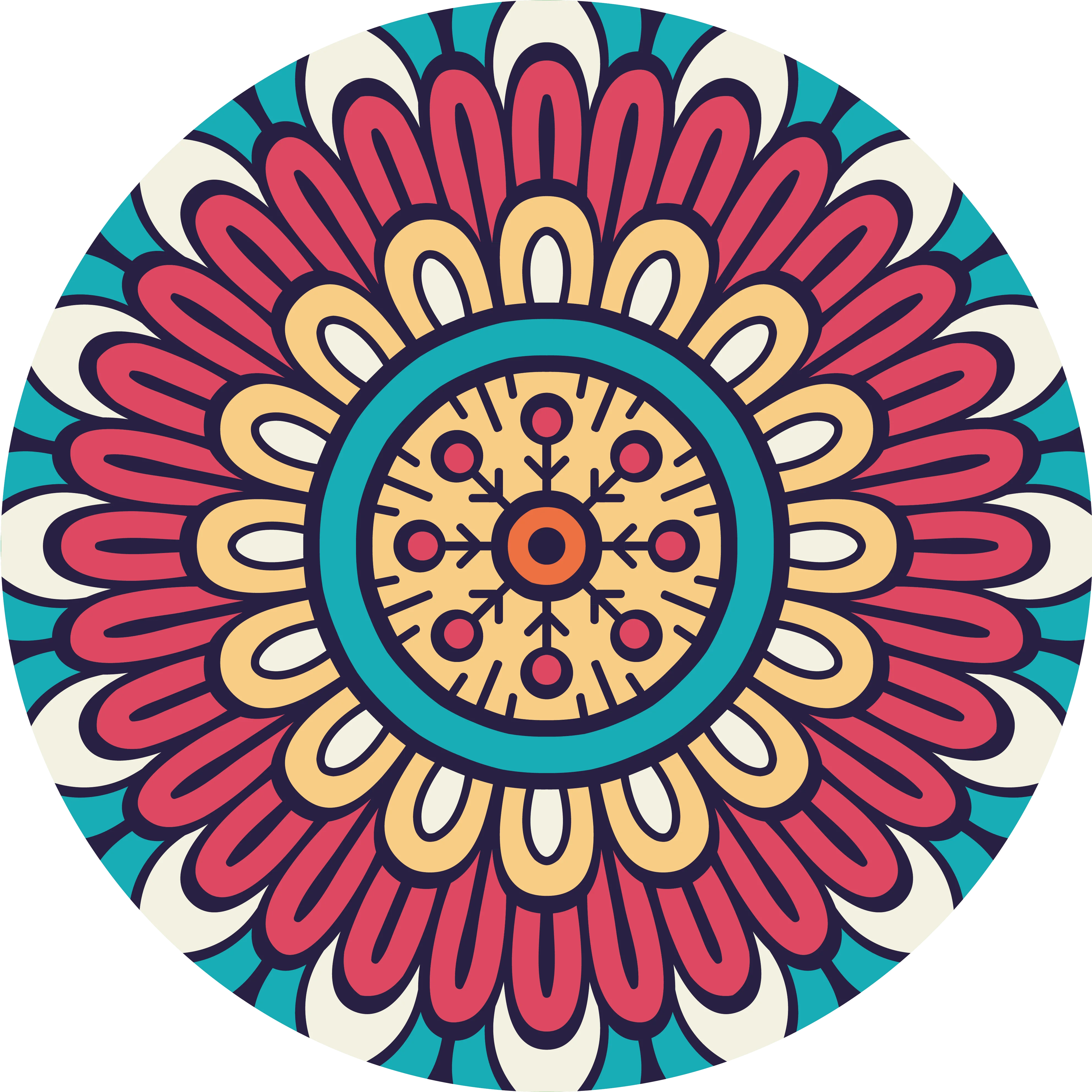 

Eco-Friendly Light Meditation Round Yoga Mat Natural Rubber Earth Grounding Eco-Friendly Product 11