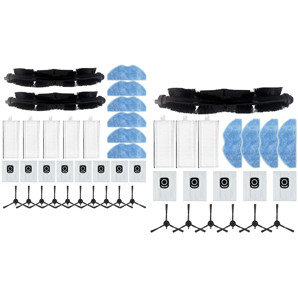 Kit de bolsa de polvo para fregona con filtro de Cepillo Lateral principal para Tefal para x-plorer Serie 75 S + RG8597W, accesorios para Robot aspirador