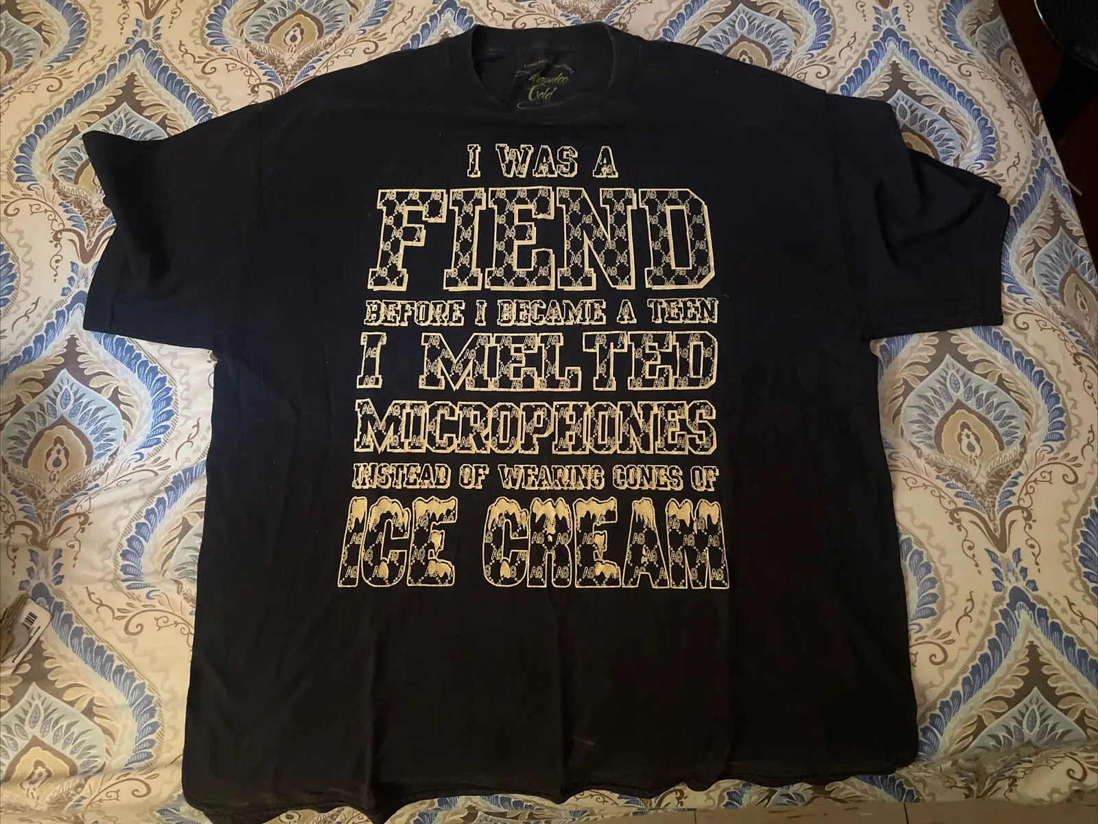 acapulco gold shirt Rakim Quote Microphone Fiend