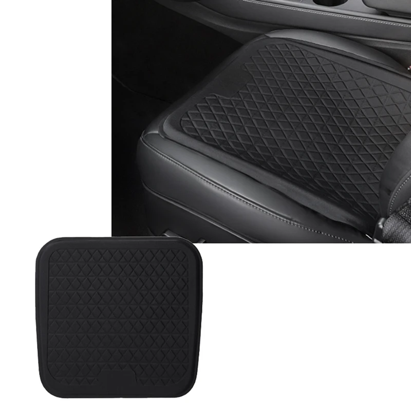 1 PCS Car Ventilated Cushion Square Cushion Ventilation Heat Dissipation Car Supplies Black For Tesla Model 3 Y Cushion