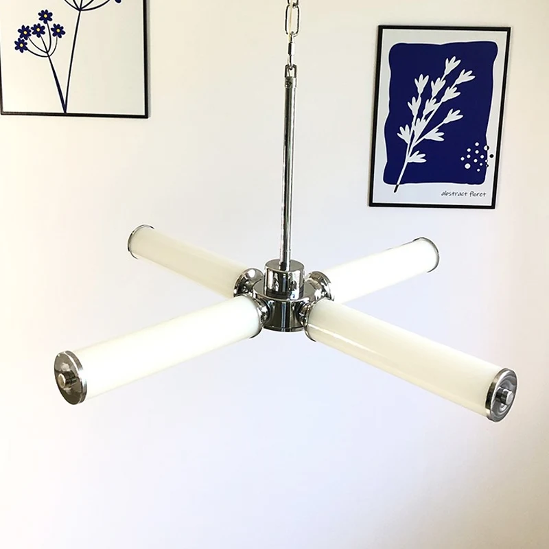 

Bauhaus Nordic Medieval Tree Branches Pendant Lamps White Acrylic Sconces Living Room Dining Table Suspension Pendant Light LED