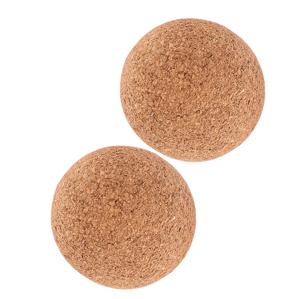 

2 Pcs Wooden Foosball Balls Mini Soccer Table Accessories Proper Size Enhanced Control Indoor Game Replacement Parts