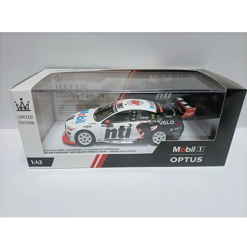 أصيلة 1/43 مقياس موبيل 1 nti هولدن 500 2022 سباق السيارات نموذج الكلاسيكية الكبار هدية تذكارية عرض ثابت #1