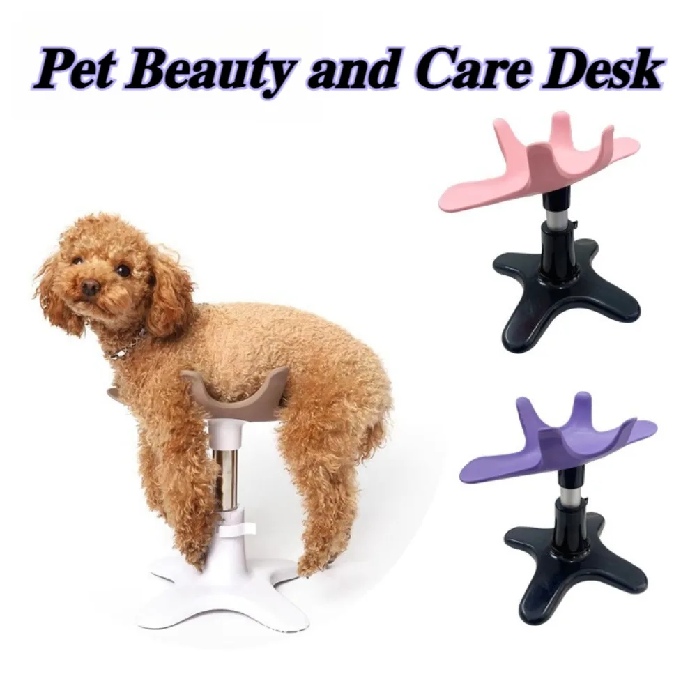 pet-grooming-and-care-table-adjustable-height-dog-fixing-auxiliary-fixing-frame-multifunctional-pet-bathing-air-drying-stand