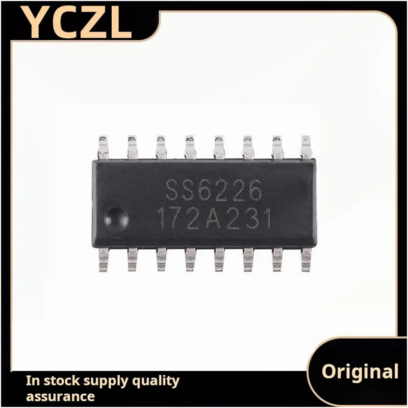20PCS SS6226-SO-TP SOP-16 7V dual-channel DC motor driver originele echt