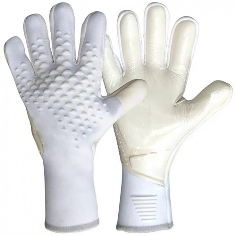 Protectores de dedos de látex para adultos y niños, guantes de portero gruesos, resistentes al desgaste, profesionales de fútbol