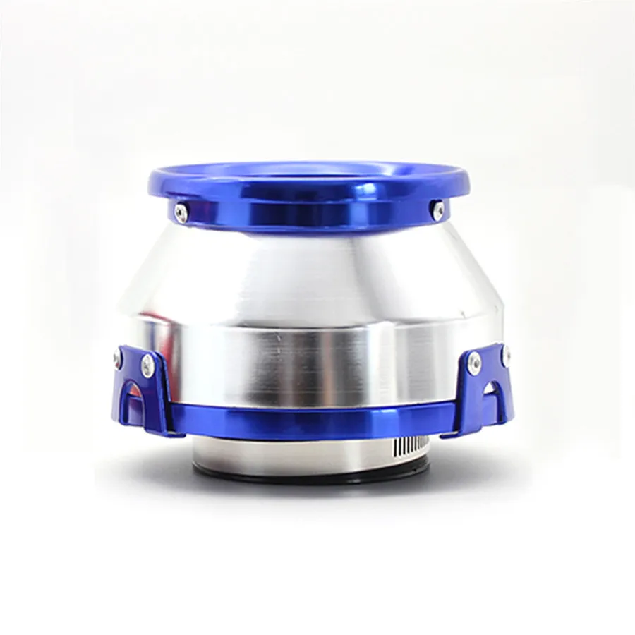 

76mm Blue Sport Air Filter for 3inch Open High Flow Air Filter Stainless Steel