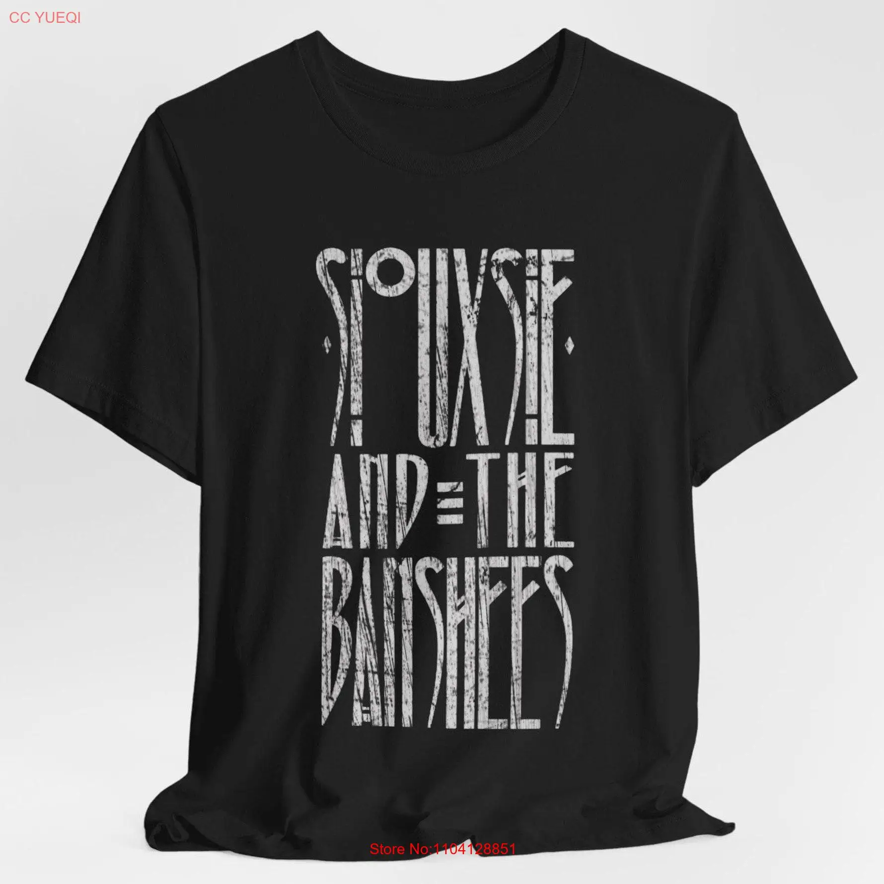 Siouxsie and the Banshees T Shirt Vintage Aesthetic Distressed GOTH long or short sleeves