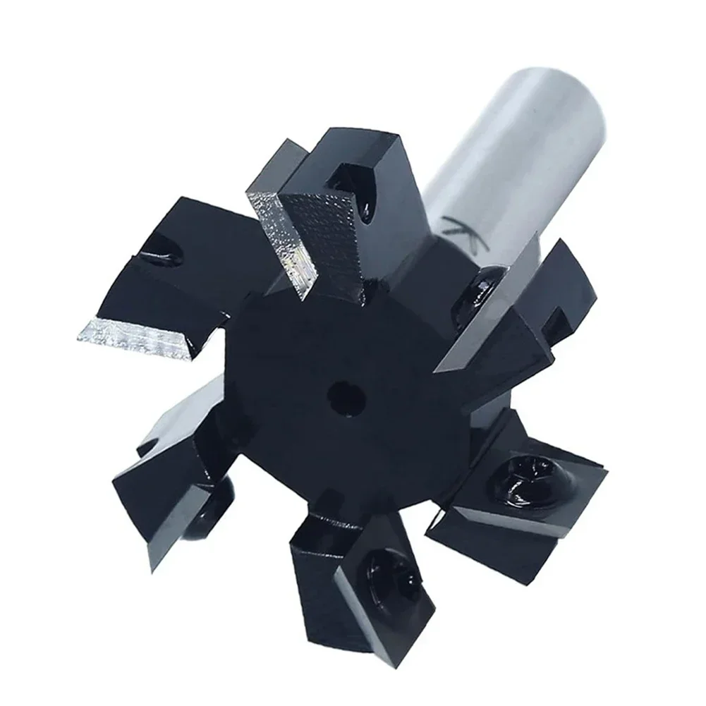 50.8mm 2in Milling Cutter Shank Insert High-speed Machining Compatibility Six-flute Design Modular Insert System